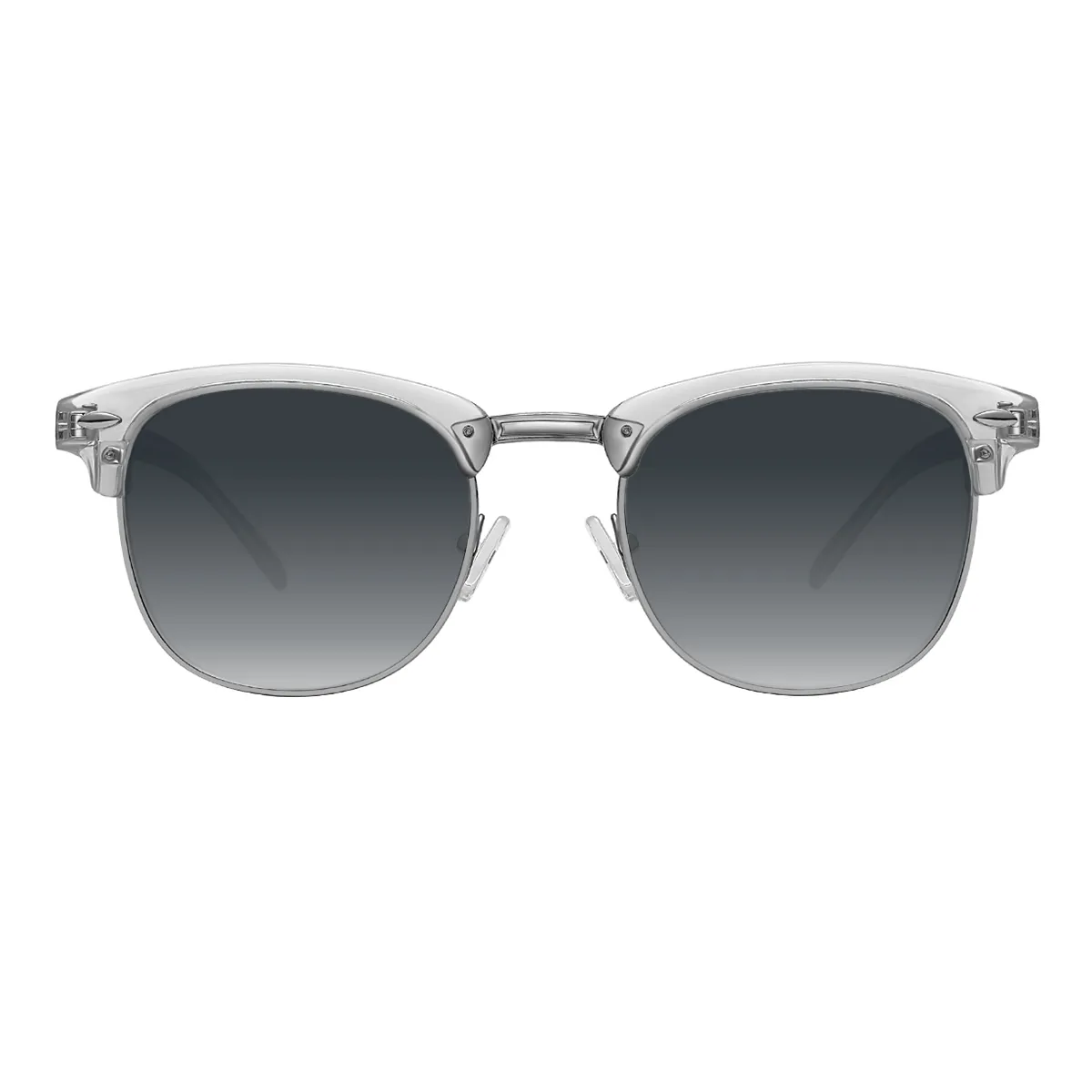 Business Browline Transparent  Sunglasses for Women & Men