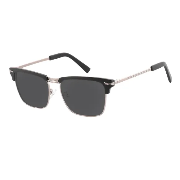 browline black-gun sunglasses
