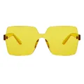 Macy - Geometric Yellow Sunglasses for Women