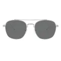 Oliver - Square Silver Sunglasses for Men