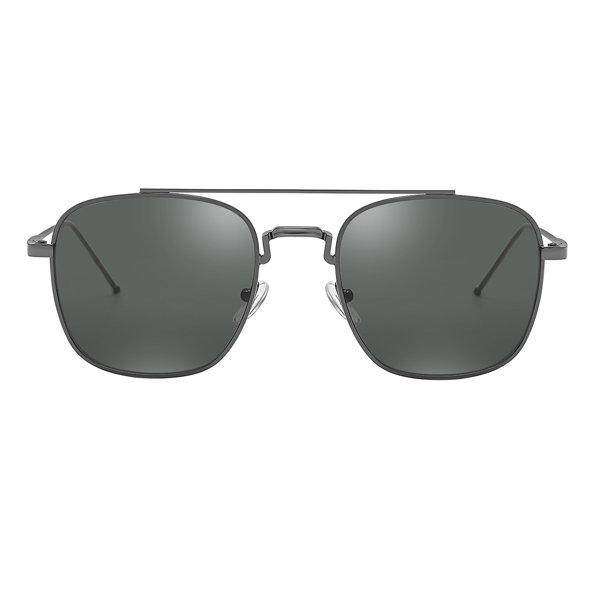 square silver sunglasses